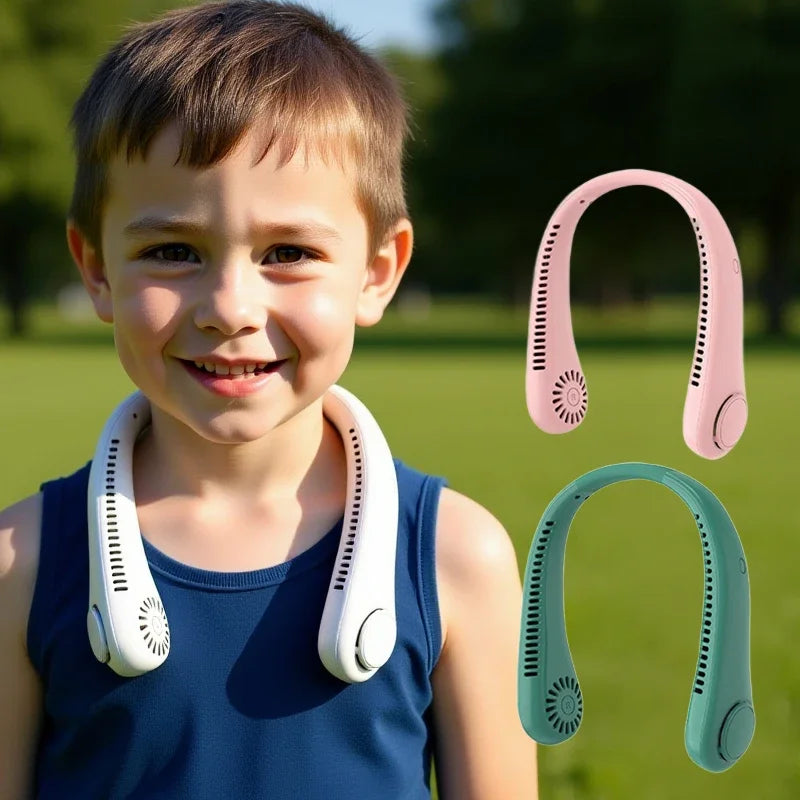 Portable Neck Fan 3 Speeds