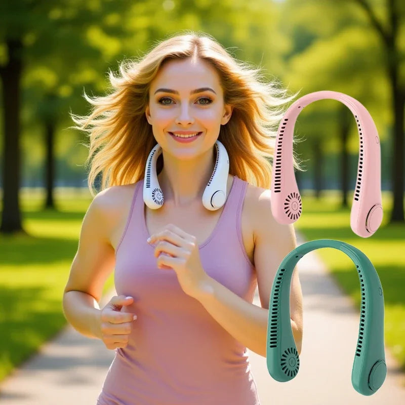 Portable Neck Fan 3 Speeds