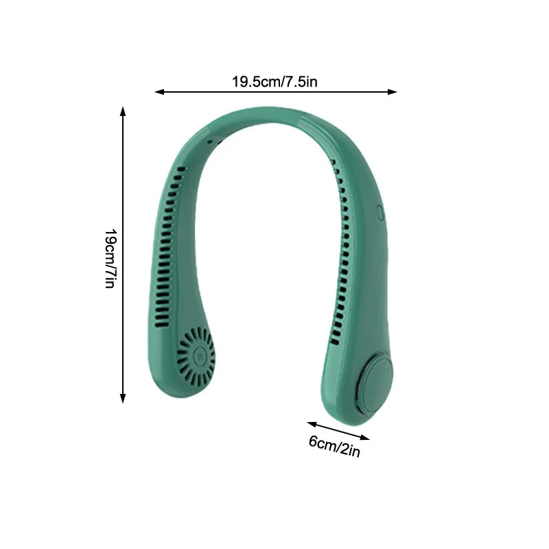 Portable Neck Fan 3 Speeds