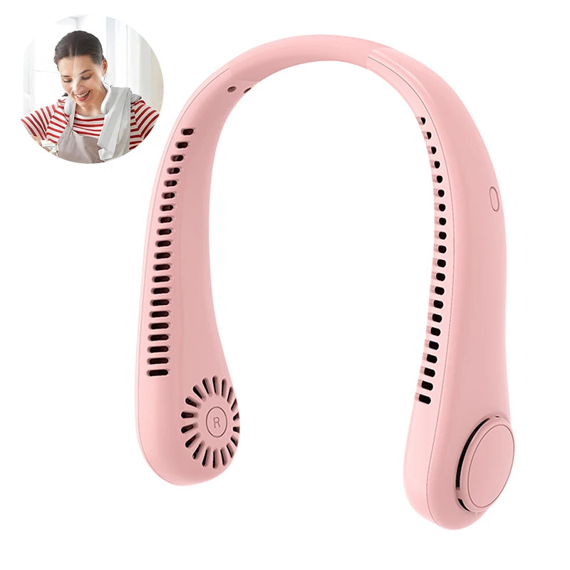 Portable Neck Fan 3 Speeds